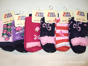 外貿(mào)平女童襪 顏色多多 10雙/裝 2.40元/雙